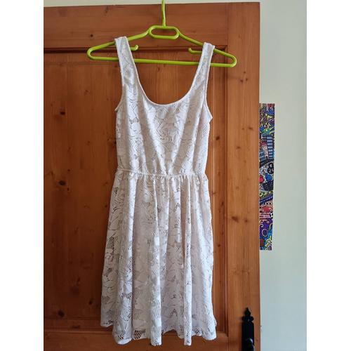 Robe Zara Blanche Achat neuf ou d occasion pas cher Rakuten